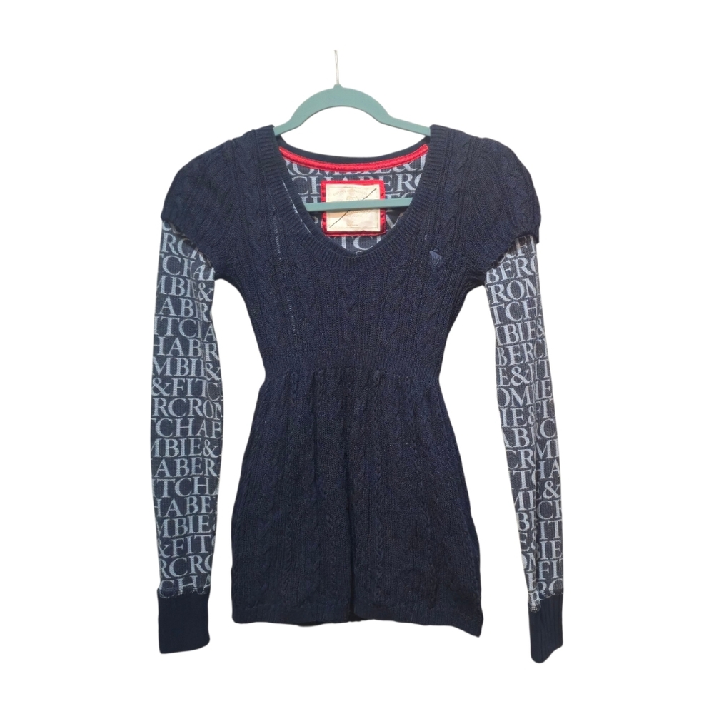Vintage Abercrombie & Fitch Babydoll Cable Knit Sweater Bundle
